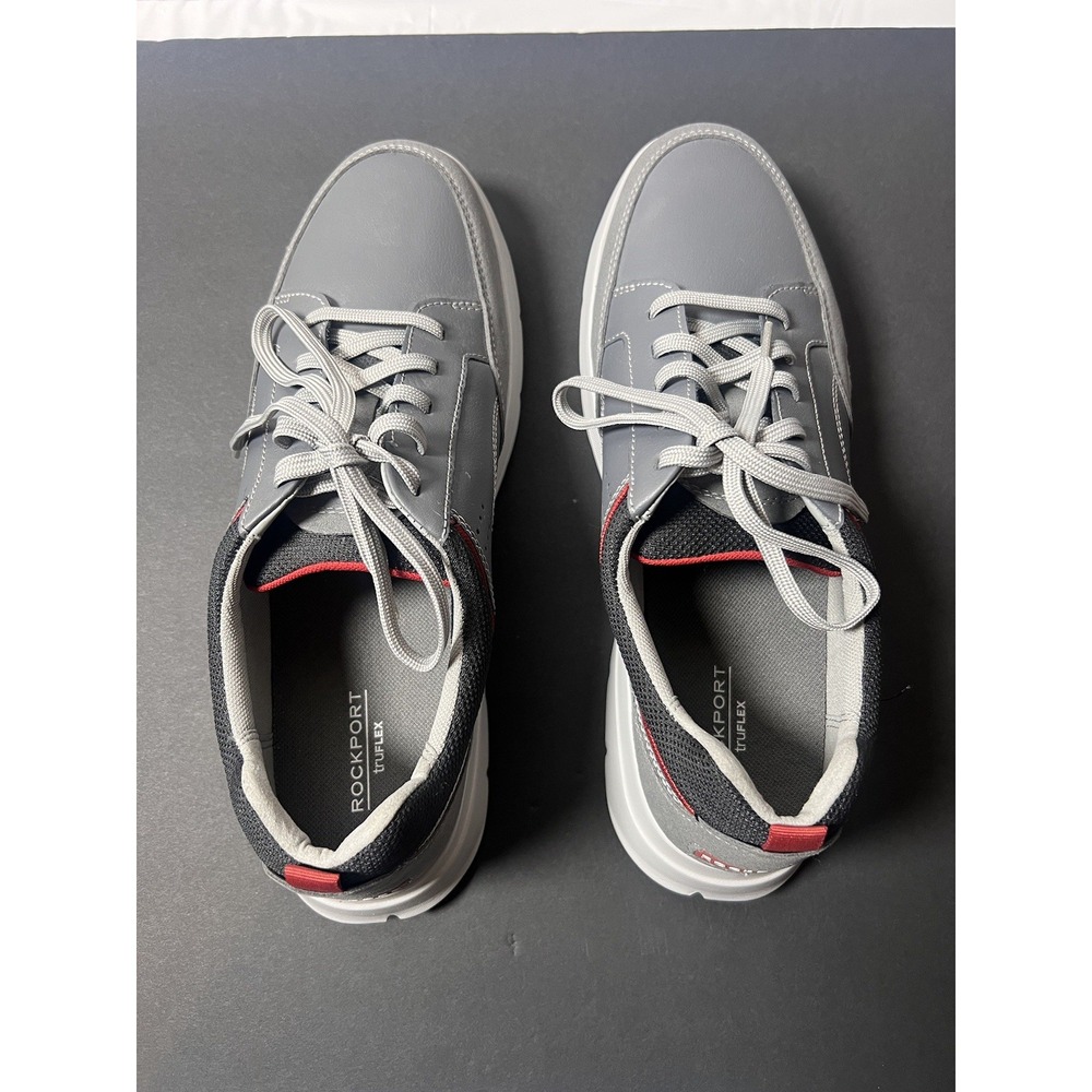 Rockport Men's Truflex Cayden  Sneaker Steel Gray Sz 10.5 NEW